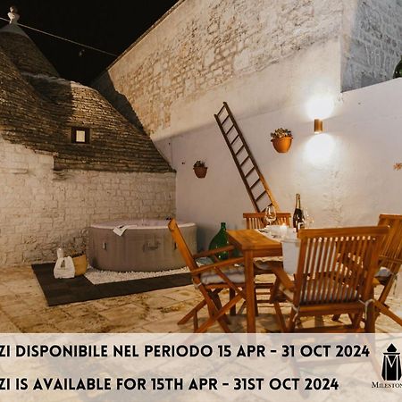 Milestones Modern Suite Trullo Jacuzzi Spa & Relax Alberobello Exteriör bild
