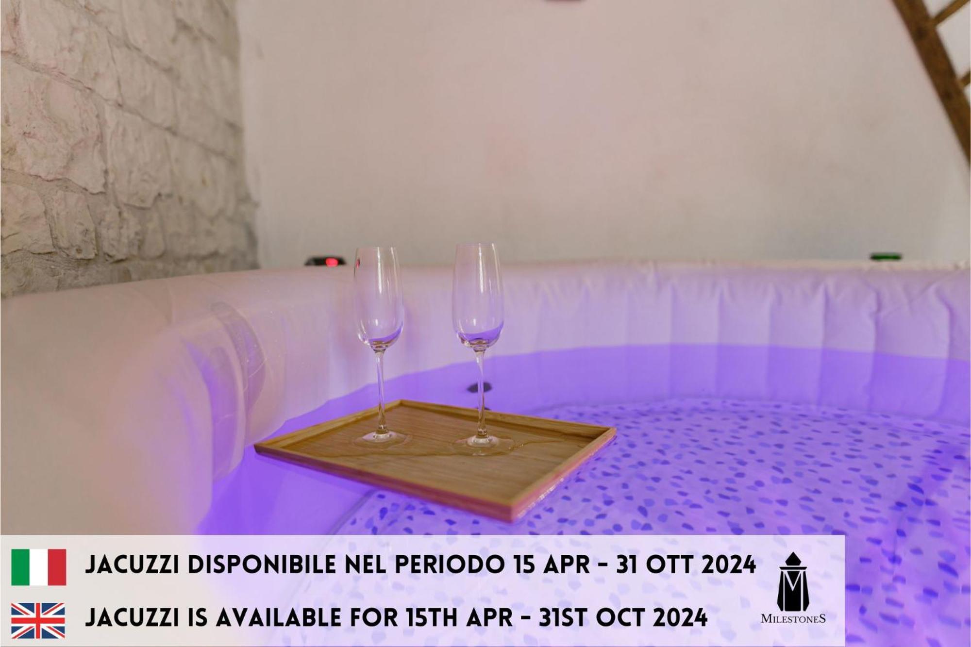 Milestones Modern Suite Trullo Jacuzzi Spa & Relax Alberobello Exteriör bild