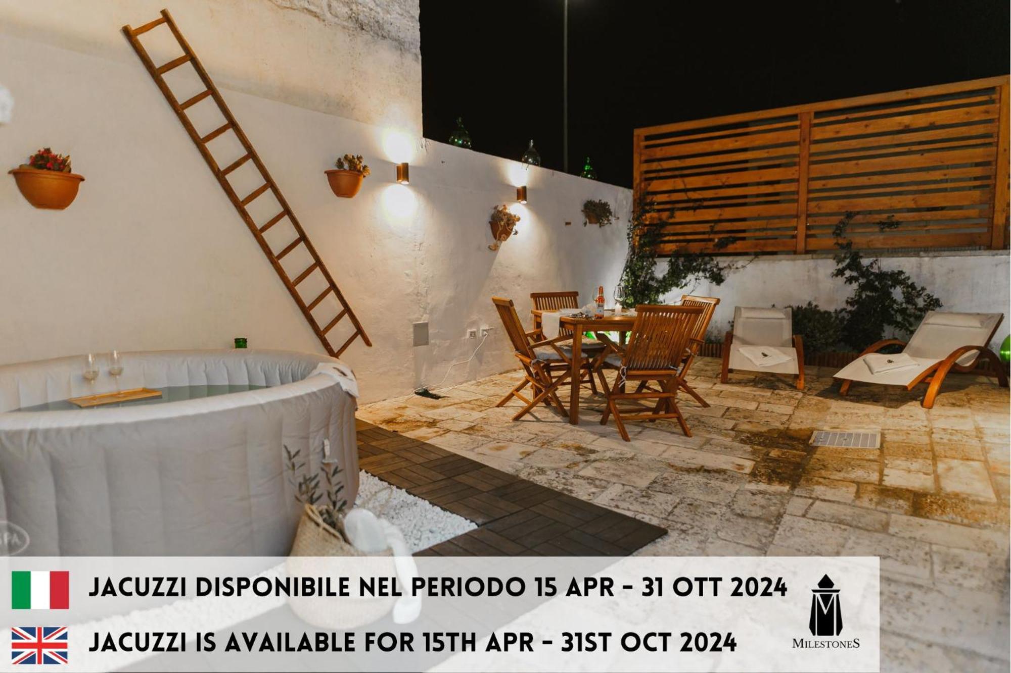Milestones Modern Suite Trullo Jacuzzi Spa & Relax Alberobello Exteriör bild