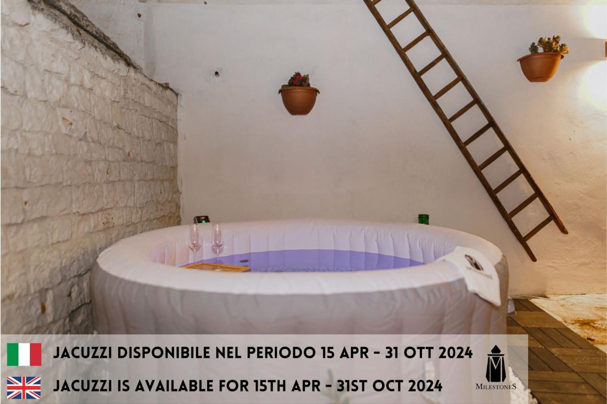 Milestones Modern Suite Trullo Jacuzzi Spa & Relax Alberobello Exteriör bild